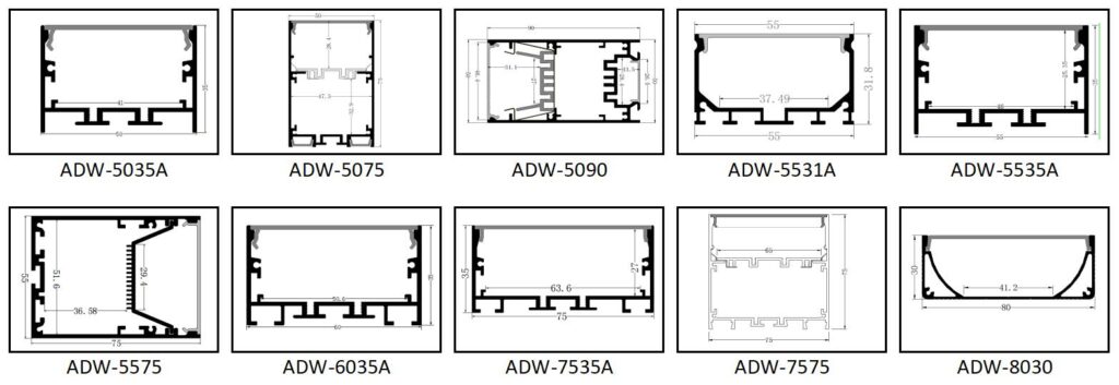 LED Aluminum Profile - LED Lights Manufacturer in China
