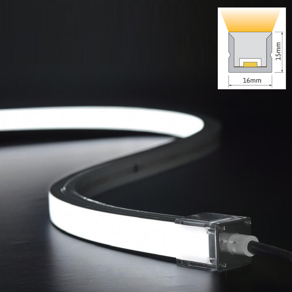 12*08 Top Lighting Silicon Cover LED Neon Light Flex with 2835 LED Strip  Inside - China LED Neon Flex, Neon Flex